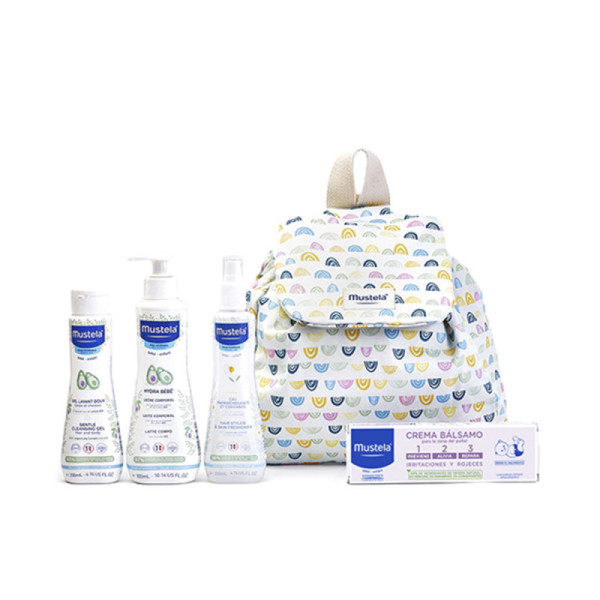 MOCHILA BEBÊ ARCO-ÍRIS LOTE 5 pz