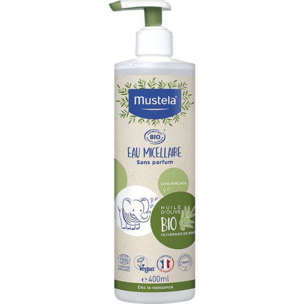 Água micelar BABY sem enxágue certificada BIO 400 ml