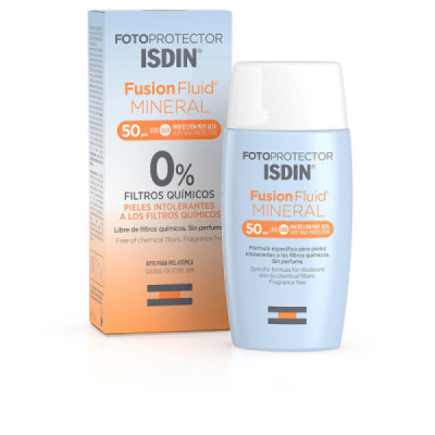 FUSION FLUID MINERAL FOTOPROTETOR 0% filtros químicos SPF50+ 50 ml