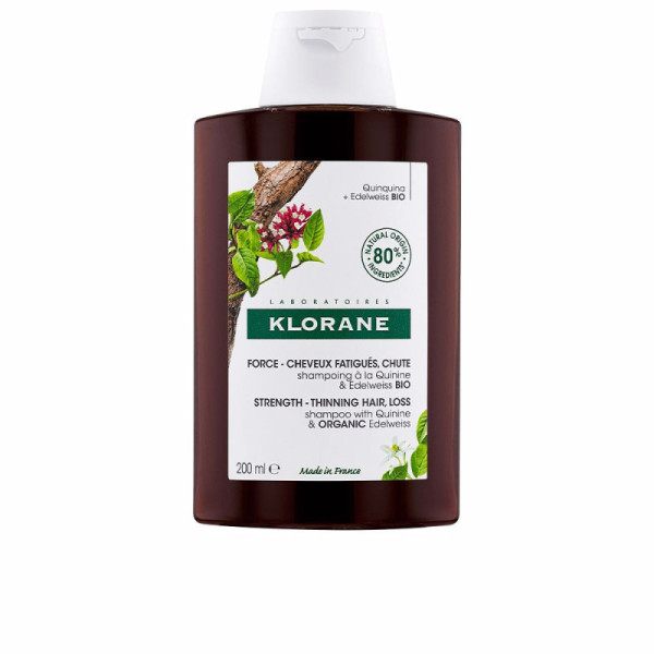 QUININE E EDELWEISS BIO shampoo anti-queda 200 ml
