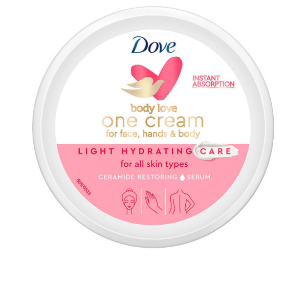 CREME HIDRATANTE LEVE rosto, corpo e mãos 250 ml