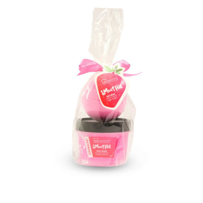 SMOOTHIE MINI BATH STRAWBERRY coffret 2 pz