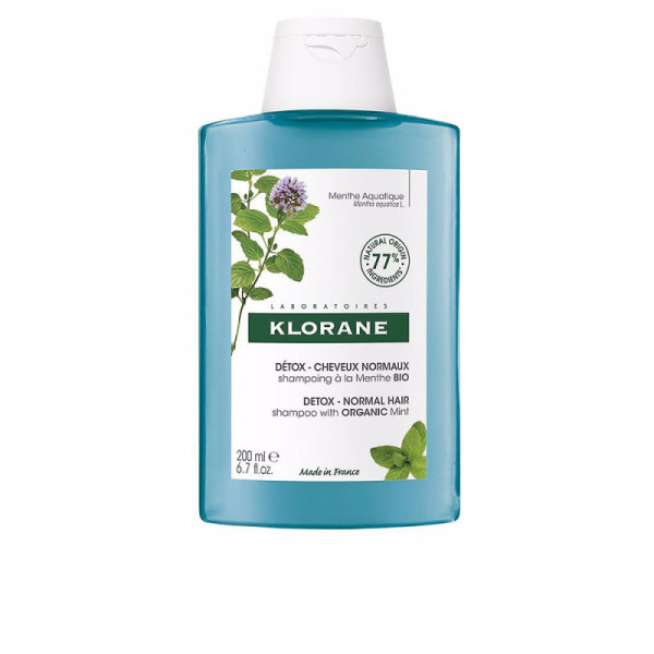 A LA MINT BIO shampoo desintoxicante para cabelos normais 200 ml