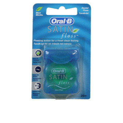 SATIN FLOSS fio dental menta 25 m