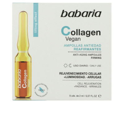 Ampolas reafirmantes intensas VEGAN COLLAGEN 5 x 2 ml