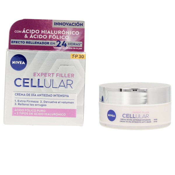 CELLULAR FILLER creme de dia hialurônico e fólico SPF30 50 ml