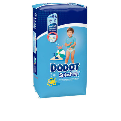 Fato de banho descartável DODOT SPLASHERS tamanho 5-6 + 14 kg 10 ud